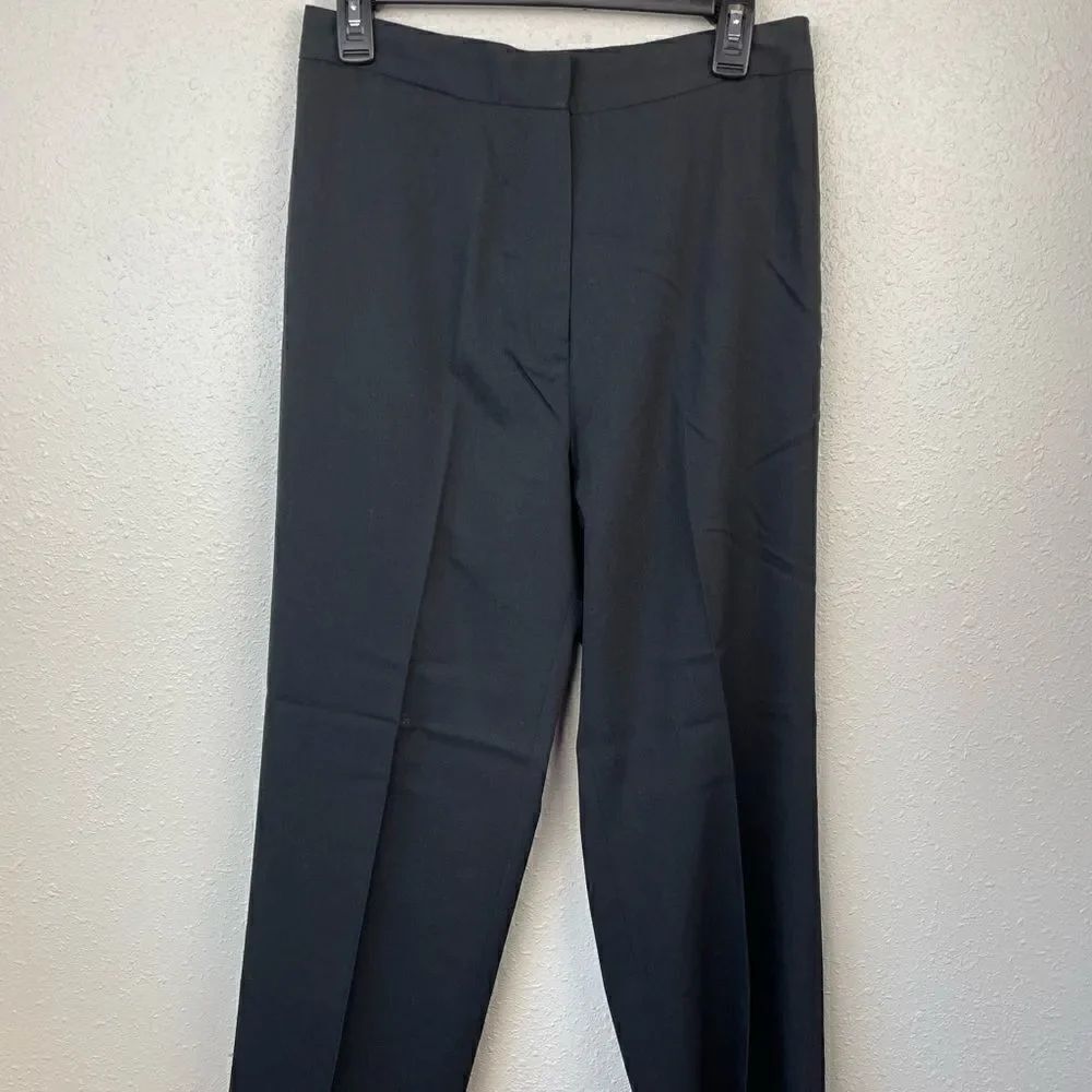 Pre-Owed Eddie Bauer Womens Black Dress Pants Size 10
